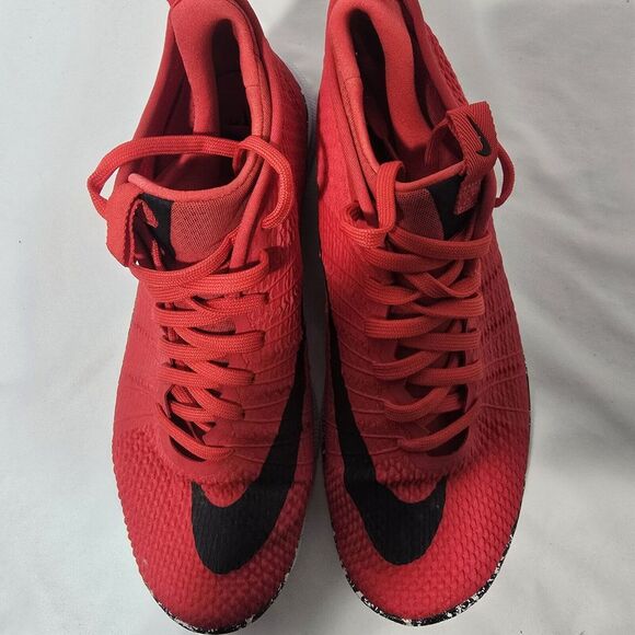 NIKE FREE HYPERVENOM 2 MEN‎ SIZE 11 RED RARE COMFORTABLE 747139-600 NICE - Picture 1 of 16